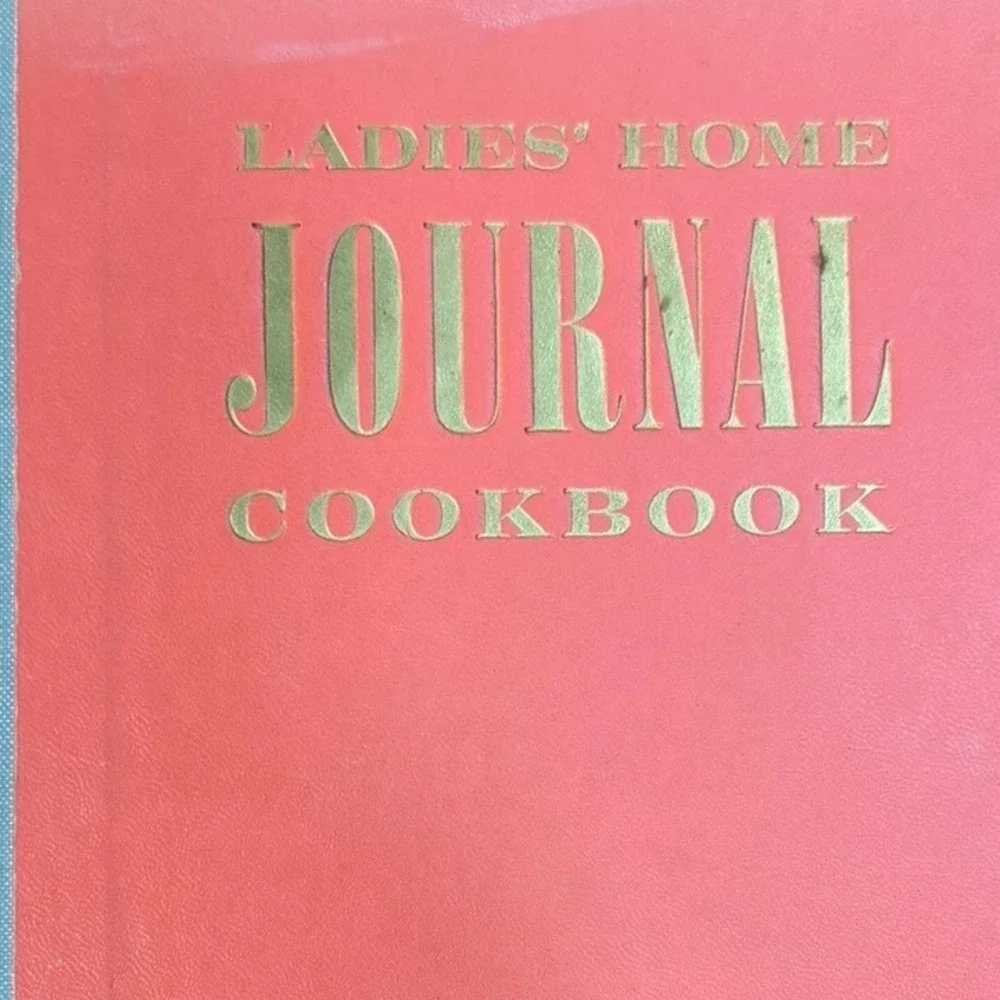Vintage 1960 Ladies' Home Journal Cookbook Carol Truax Hardcover First Edition